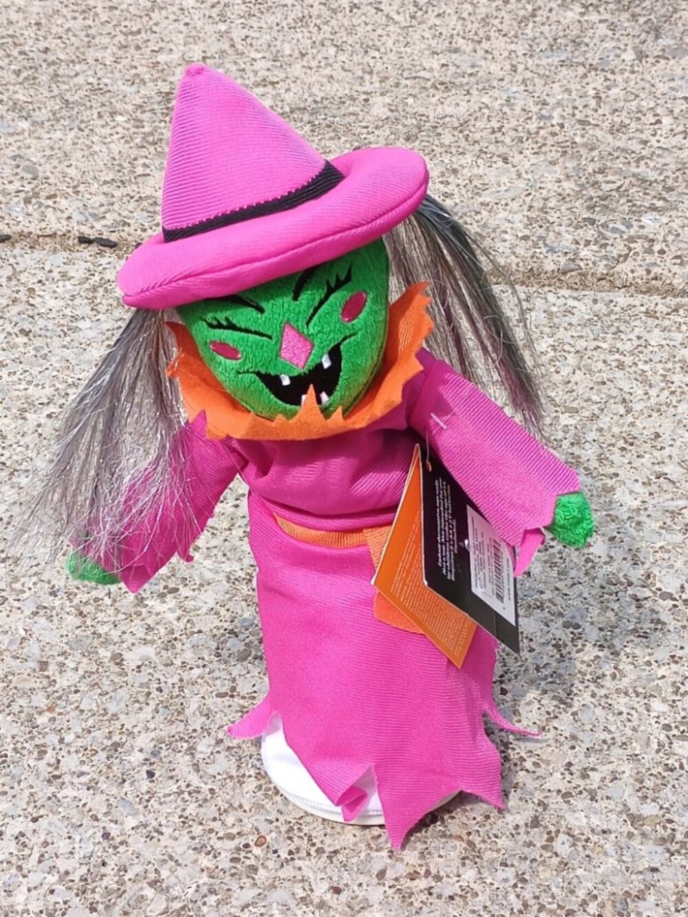 Animated Plush Witch NWT